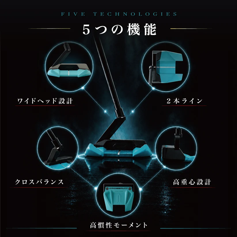 クロスパットパター